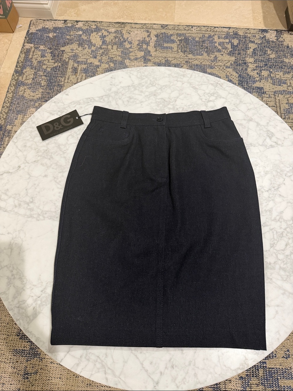 D & G Denim Skirt    40.  NWT